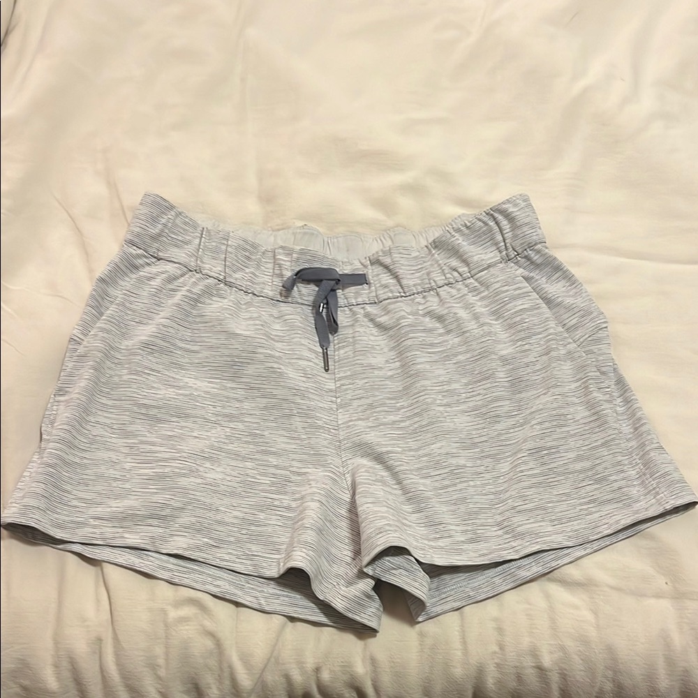 Women's Gray Lululemon Athletic shorts
